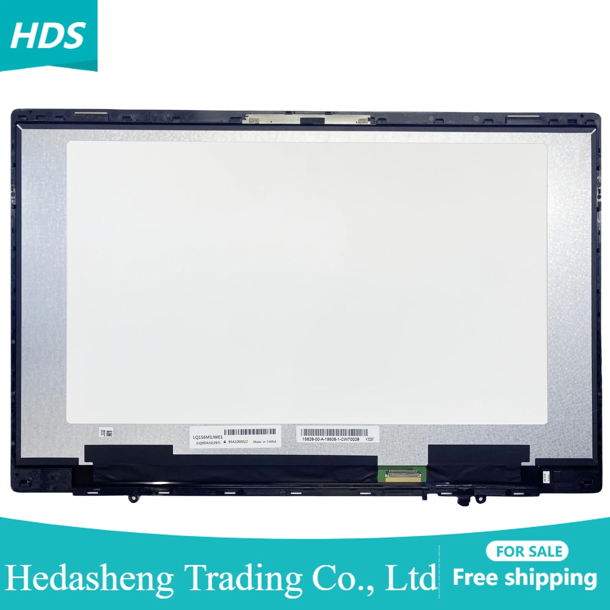 

LQ156M1JW01 LQ0DASD297 For Xiaomi Notebook Front Glass +Lcd Screen Matrix Assembly with Frame 15.6"IPS