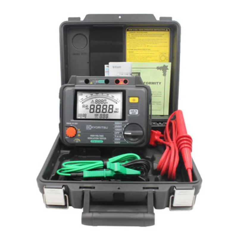 Kyoritsu 3125A Digital High Voltage Insulation Tester, 5 kV