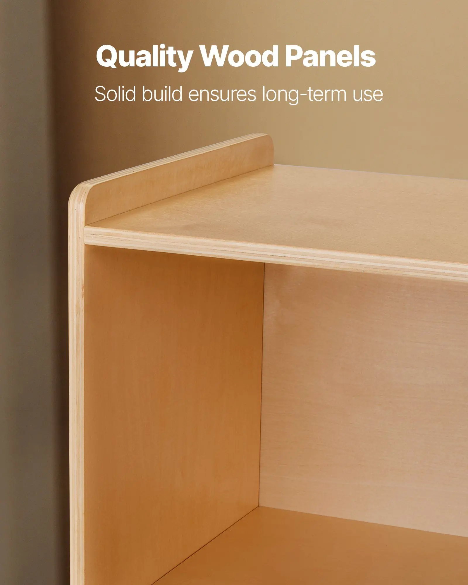 モンテッソーリ本棚 5セクションおもちゃ収納 幅45インチ 子供用ディスプレイキャビネット 転倒防止設計 寝室 保育園 幼稚園用