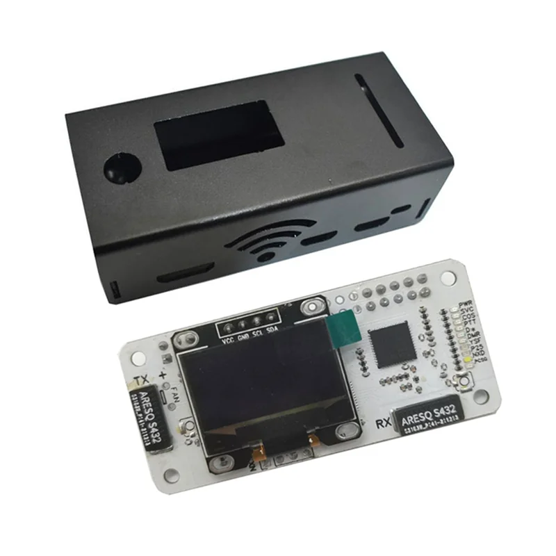 AA84 Duplex MMDVM Hotspot Board UHF VHF + OLED + Custodia Kit di parti Supporto P25 DMR YSF Per Raspberry Pi Zero W 0W 2W 3B 4B