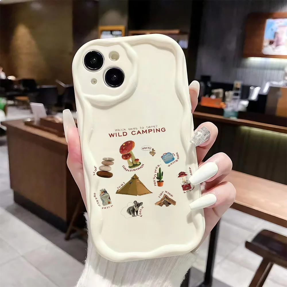 البرية التخييم للصدمات جراب هاتف آيفون 17 16 15 14 13 12 11 برو Xs ماكس الهواء 16e 7 8 6 6s زائد XR SE 2020 2022 غطاء #5