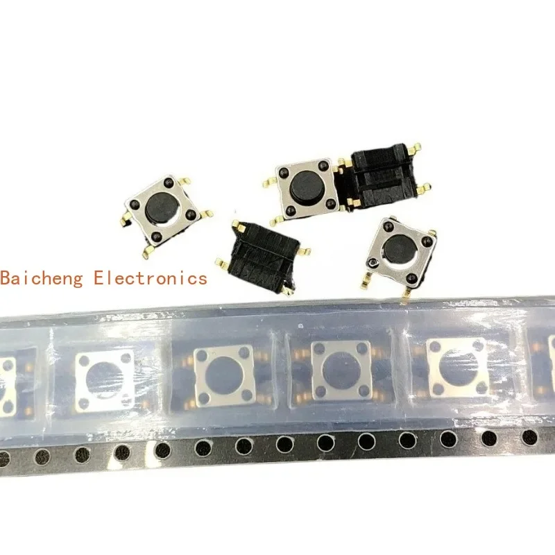 10PCS HP03-15AFKP4-TP 6 * 6 * 4.4 touch patch with 4 gold foot buttons micro switch