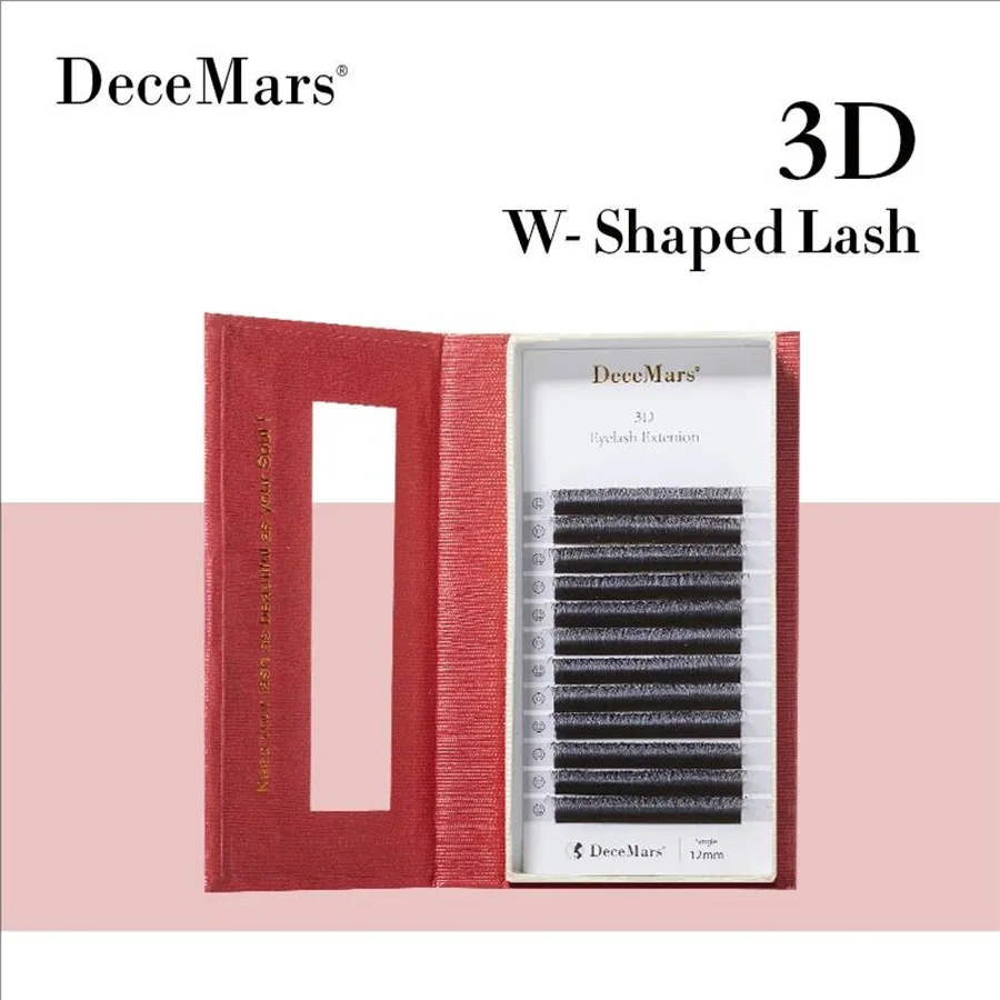 10th Anniversary 3Dw Eyelash Extension with 3 Pointed C/D Curling, High Quality Personal Eyelash