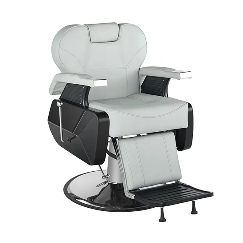 Hot Selling Simple Comfortable Safety Classic Salon Chair Adjustable High Seat Chair Beauty Hair Salon Styling Barber Chair