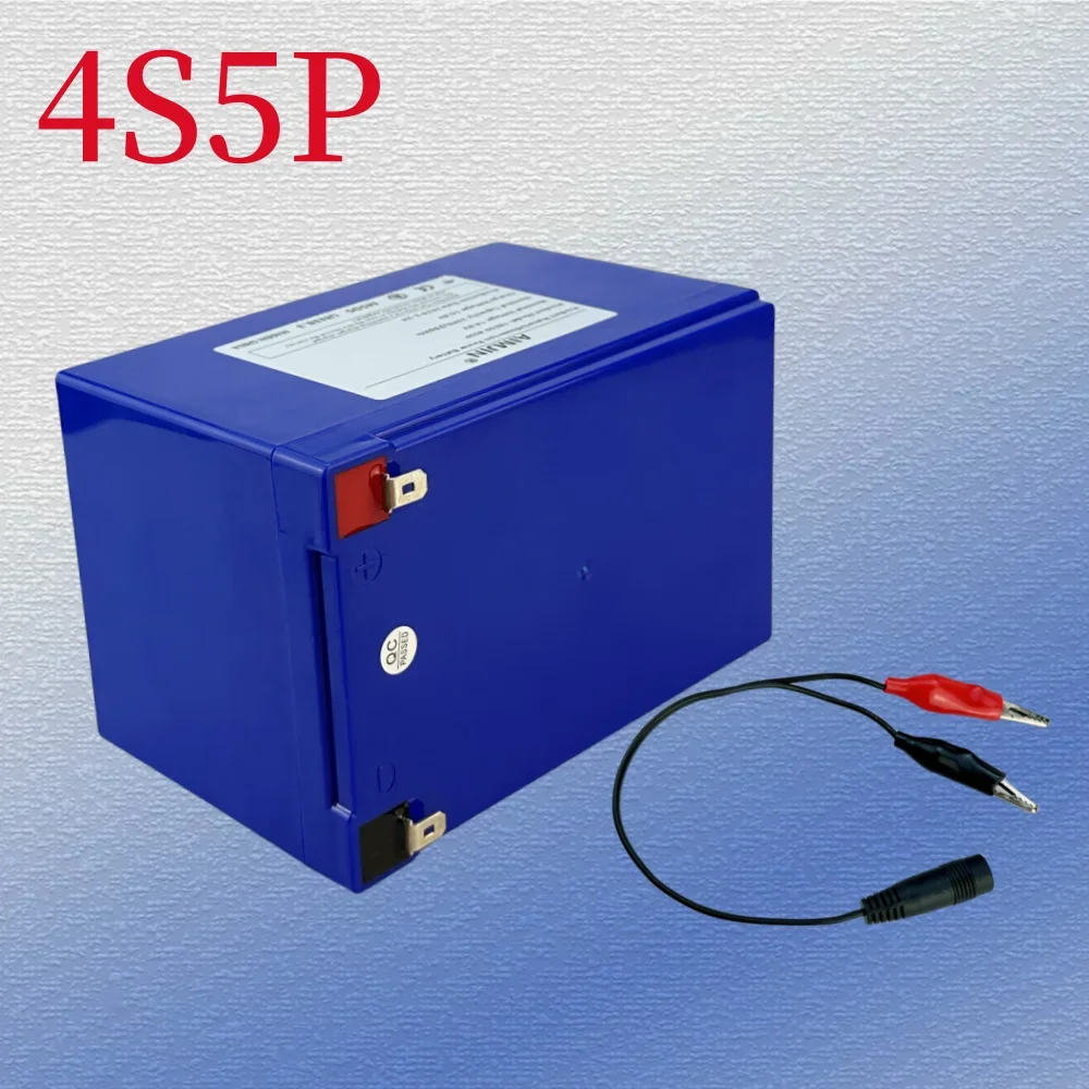 18650 4S5P 14.8V 20Ah Lithium-ion Battery Pack Built-in BMS Suitable for 16.8V Equipment, High-power Inverter, Tourist Car Solar