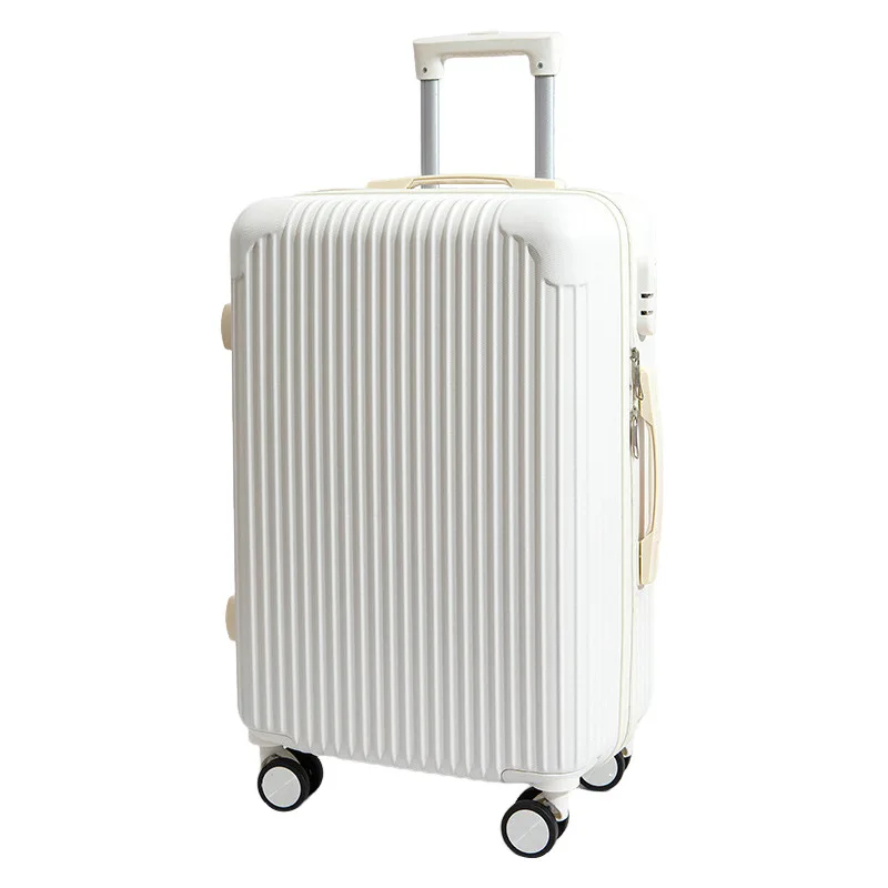 

20 Inch Travel Suitcase Zipper Password Lo Universal Wheels Carry-On High Aesthetic Value Leather Suitcase Qui very
