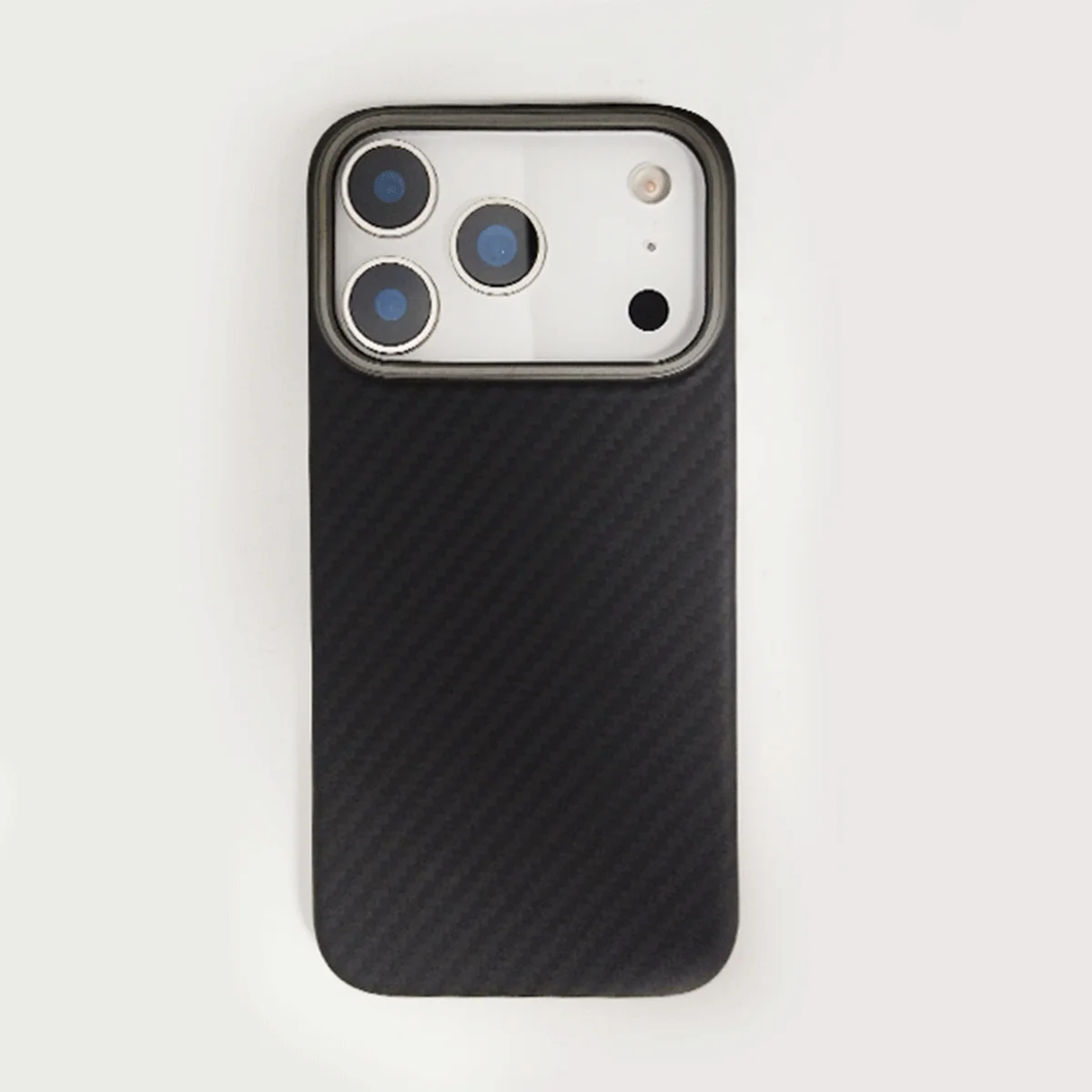 

Для iPhone 17pro серии ультратонкий чехол для мобильного телефона с кевларовым узором из углеродного волокна и полной крышкой