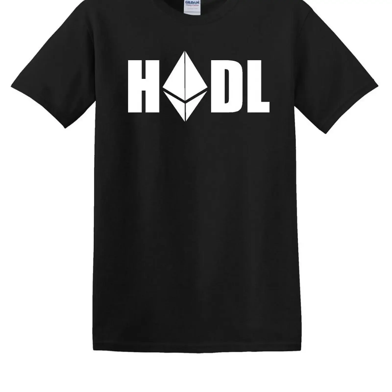 T-shirt noir Ethereum Hodl Crypto ETH Army 2 0, haut vintage lavé pour un usage quotidien, légèrement unisexe, confortable et élégant
