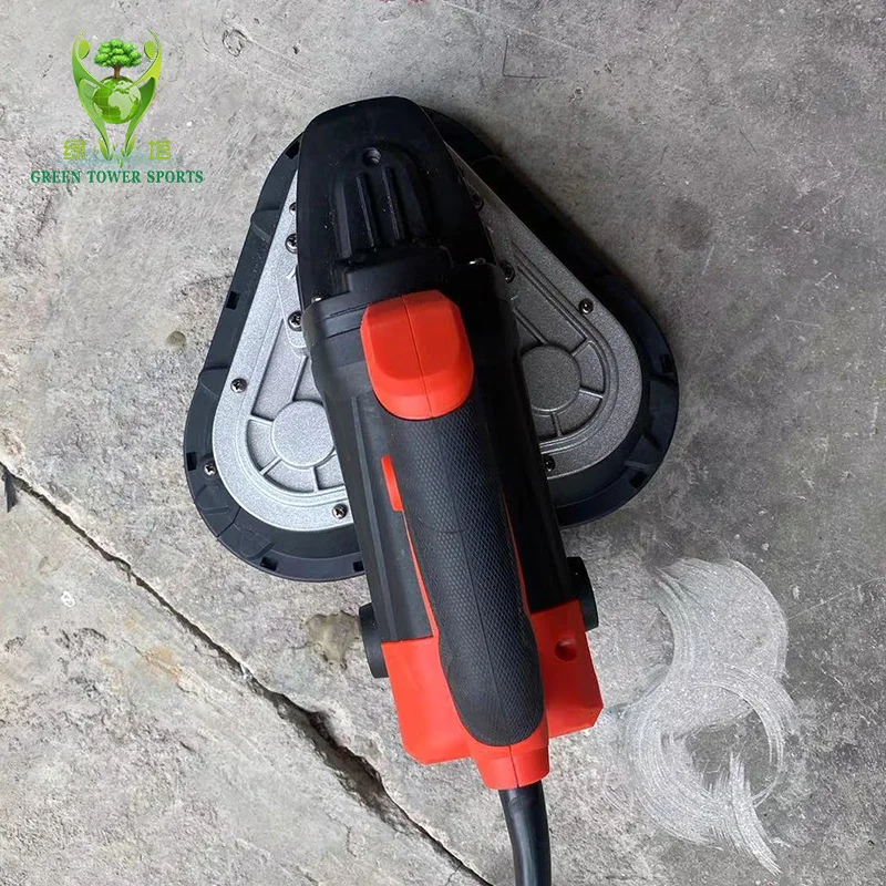

Hot Floor Surface Rough Grinder Polisher Planer Diamond Cup and Dust Collection Shroud Hand-held Three-head Angle Grinder