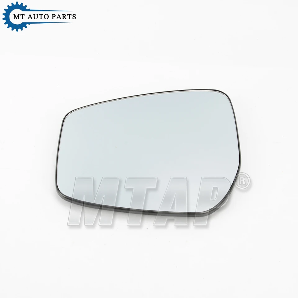 MTAP Rear View Mirror Glasses White Heated Exterior Side Rearview Lens For NISSAN Kicks 2017-2023 For Bluebird 2016-2021