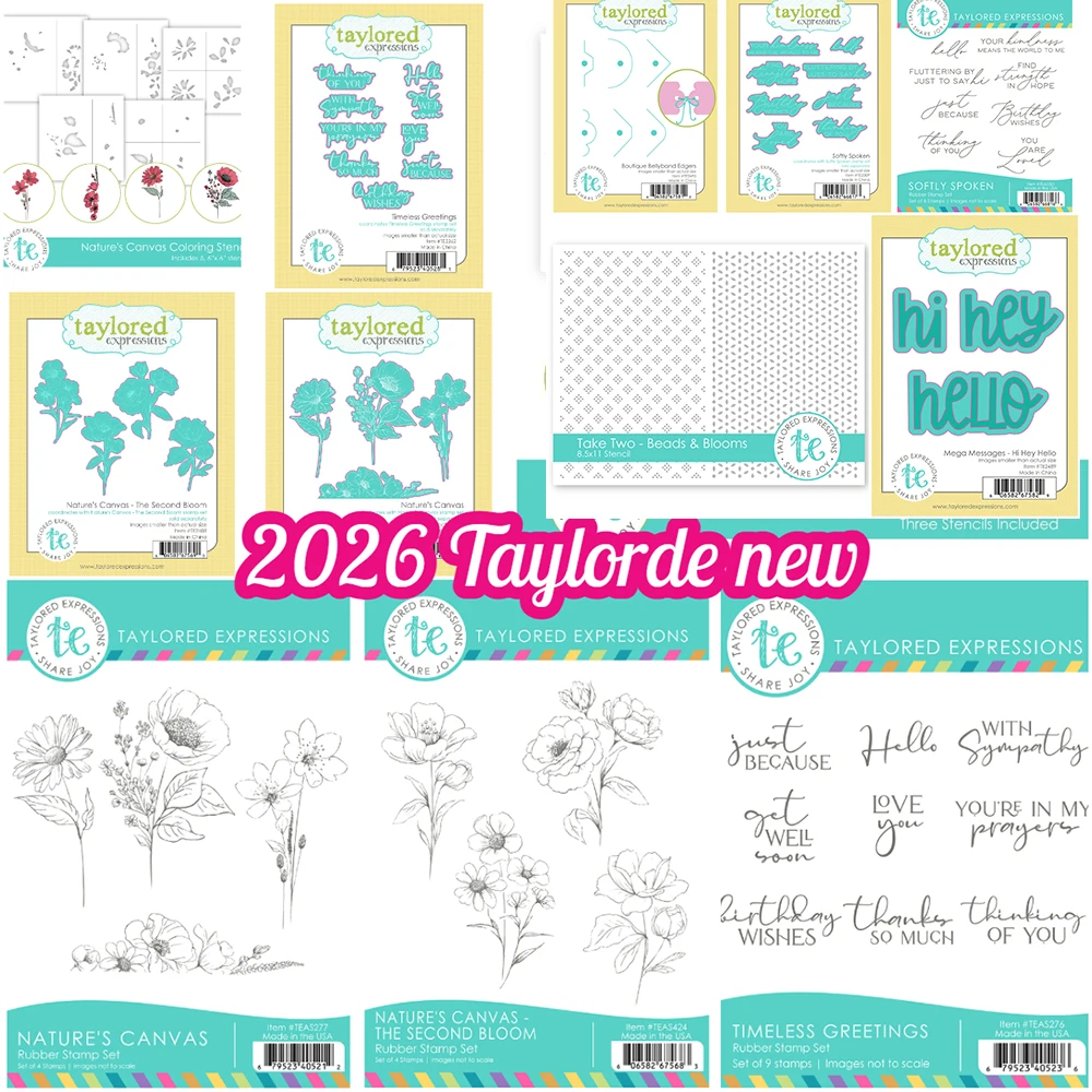 

Nature's Canvas The Second Bloom Metal Cutting Dies Stamps Scrapbook Diary Decoration Embossing Stencil Template Diy Greeting