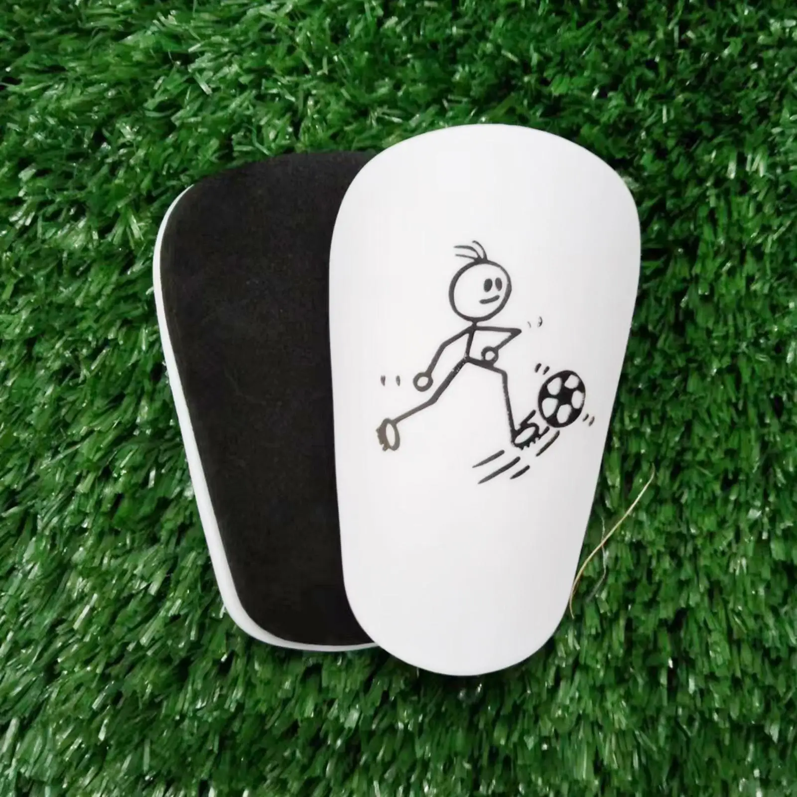 Mini Football Shin Protector Compact Comfortable Shin Guards Children Soccer Gear for Outdoor Sports
