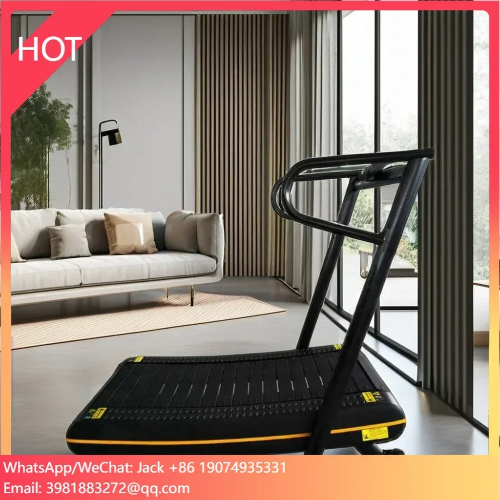 Good Quality Mini Walking Treadmill Folding Manual Curved Home Use Treadmill Running Fitness Equipment
