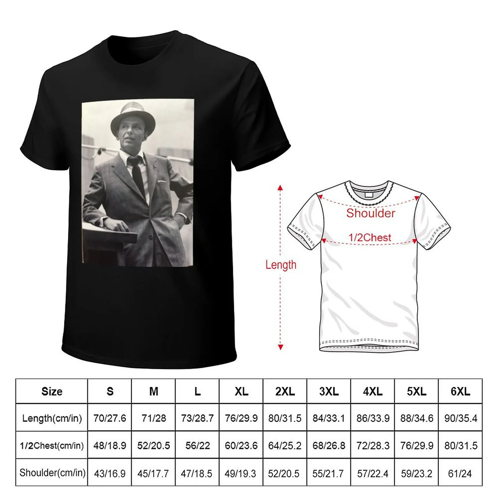 frank sinatra art T-Shirt Breathable Mesh Panel T-Shirt