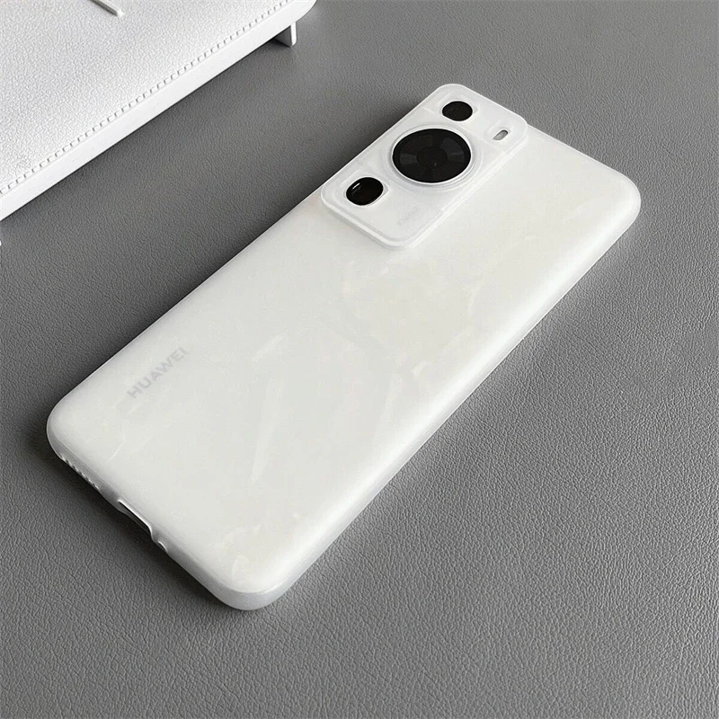 Matte Clear Case For Huawei P60 Pro Case TPU Soft Silicone Phone Cover For Huawei P60 Art 60Pro Slim Thin Simple Stylish Bumper