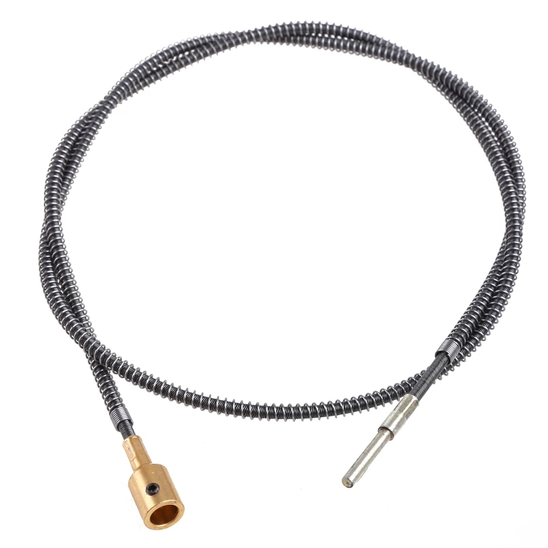 tipo cable revestido del Pin del resorte los 98cm del tubo del metal para amoladora rotatoria flexible