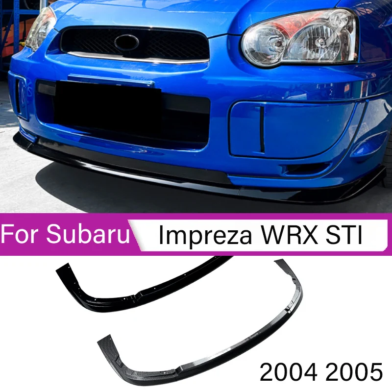 

Front Bumper Lip for Subaru Impreza WRX STI 2004 2005 Spoiler Lower Diffuser Splitter Kits Tuning Auto Guard Board Accessories