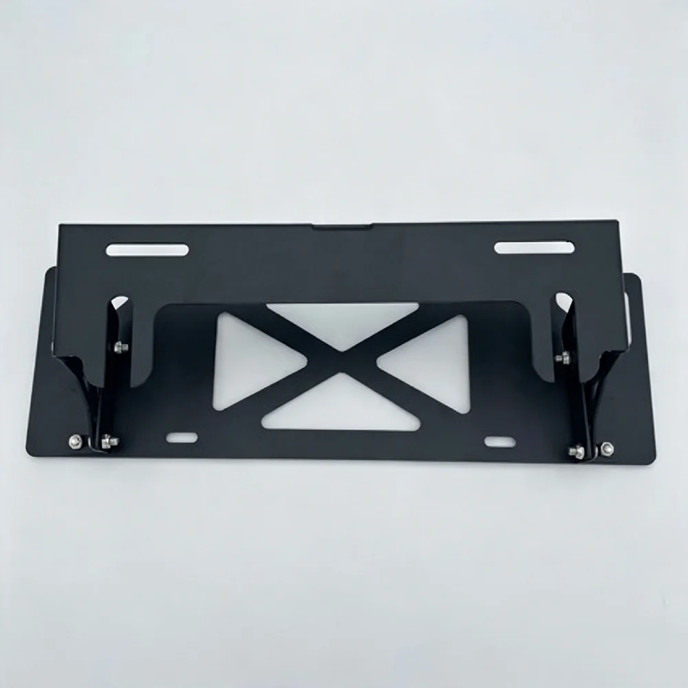 Sliding Flip-Up License Plate Bracket Offroad Mod Flipper Fit Jeep Wrangler F150 Tundra BJ40 Car Modification Accessories - view 3