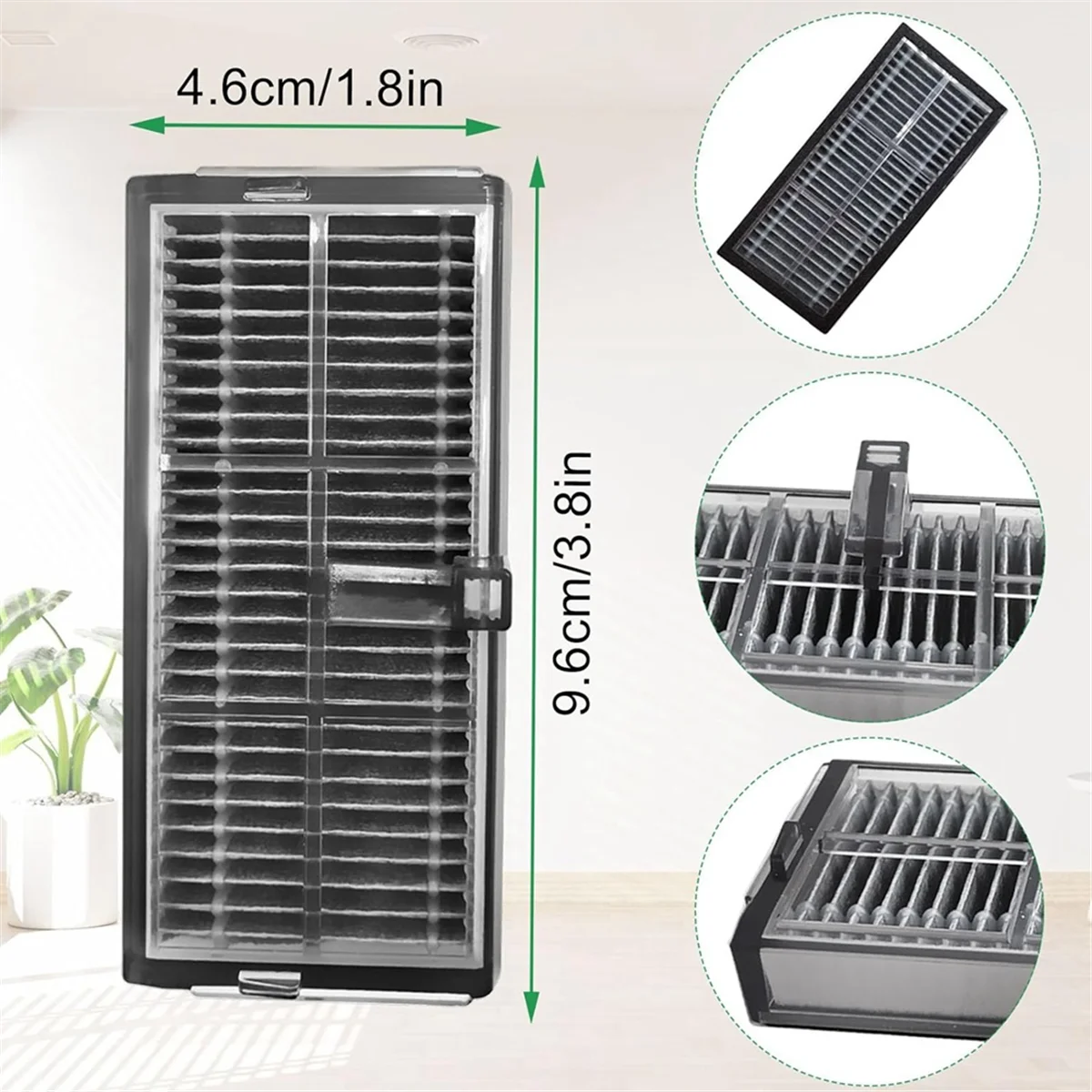 Filter Hepa untuk Dreame L10s Pro Ultra panas/X40 Ultra / X30 Ultra / X30 Pro Plus/ X30 Pro pembersih vakum Robot Ultra