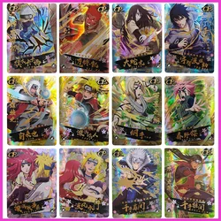 Anime NARUTO Rare CP Refraction Foil Hatake Kakashi Might Guy Orochimaru Tsunade Toys for boys Collectible Card Birthday Present
