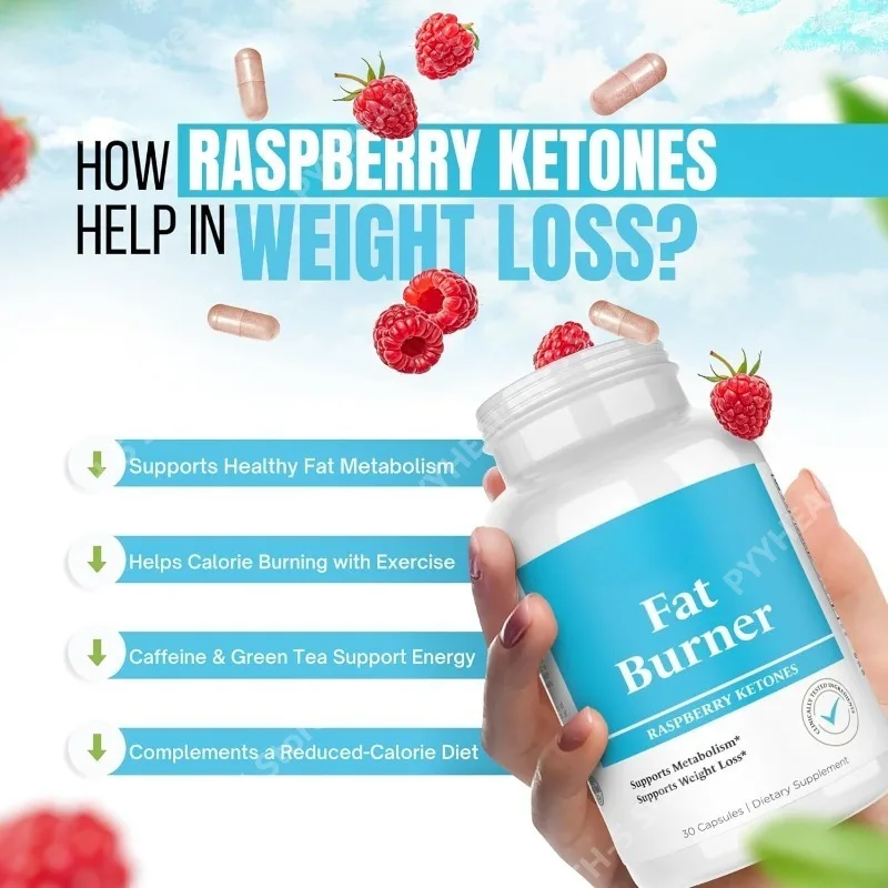 

Средство для сжигания жира с поддержкой GLP-1 – кетоны малины, зеленый чай и ламинария – поддержка метаболизма и аппетита для женщин и мужчин – 30 капсул