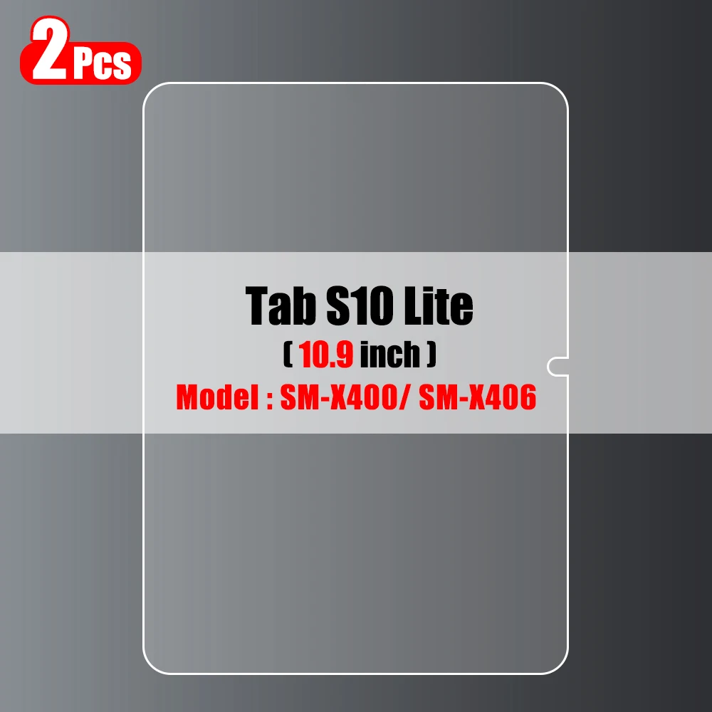 2 STKS Gehard Glas Screen Protector voor Samsung Galaxy Tab S11 Ultra S10 Fe Plus Tab S10 Lite A11 Plus A9 A11 + A9 + Film