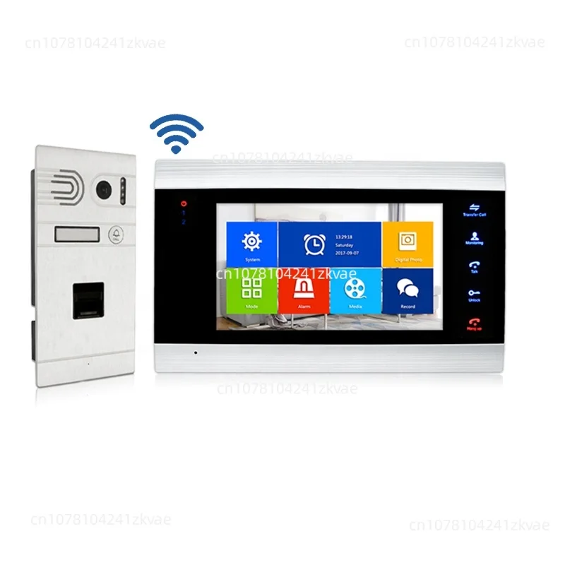 New Launched wi fi  handsfree wifi video intercom citofono with waterproof  and night vision