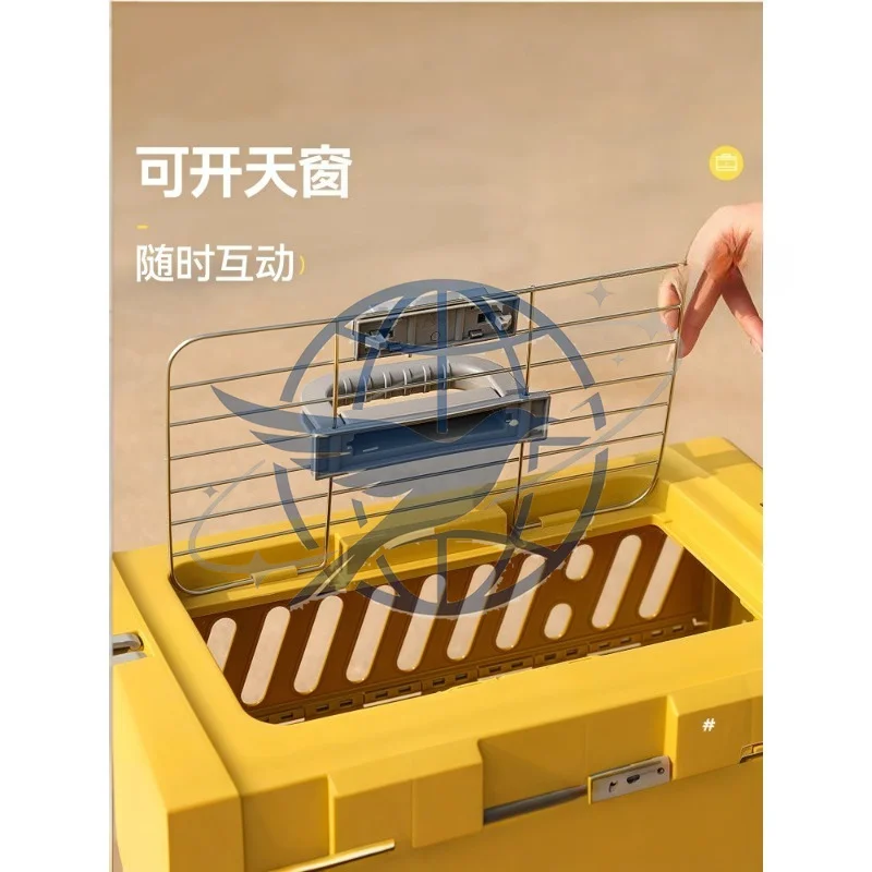 Cat Air Case Pet Folding Portable Cat Bag Cat Cage Storage Dog Out Extra Large Space Capsule