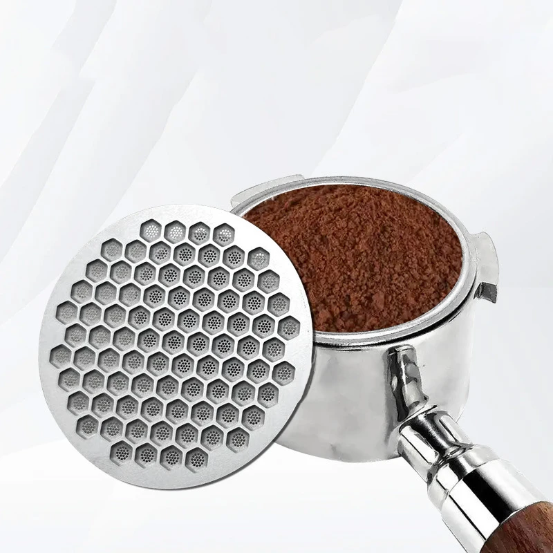 1 Piece Barista Espresso Puck Screen Coffee Filter 51mm 53mm 58.5mm Portafilter Reusable Holder 0.8mm DIY Accessories