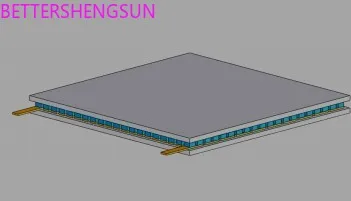 TGM-199-1.4-0.8 40*44 power generation 7V2.5A thermoelectric power generation sheet 260 degree thermoelectric module