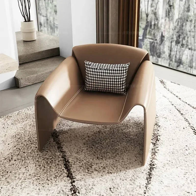 

Portable Design Living Room Chair Modern Nordic Floor Lounge Living Room Chair Back Support Fauteuil Design Home Furniture