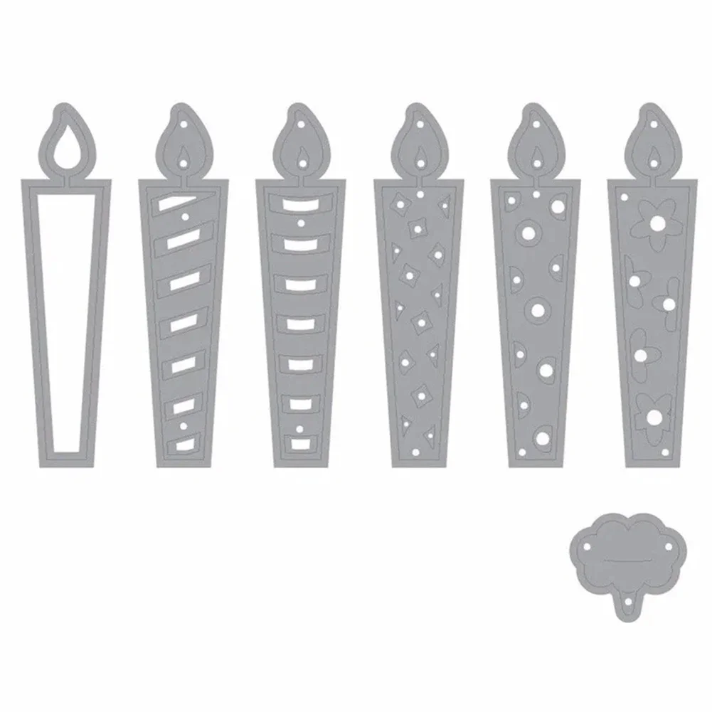 

Craft Easy To Use Birthday Candle Metal Cutting Die Stencil Easy To Use High Quality Precise Specifications Use Craft