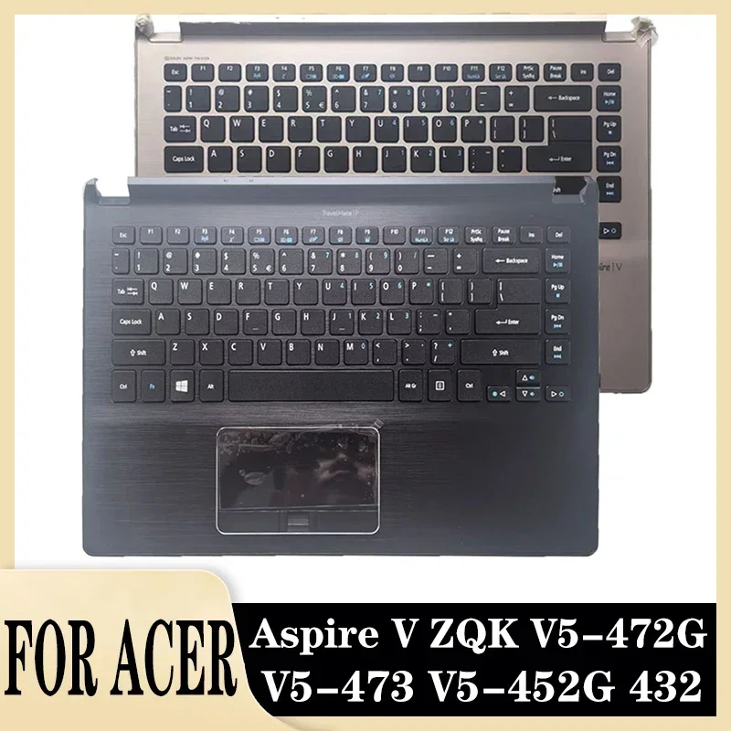 New for Aspire V5-472G 432 V5-433 V5-473G V5-452G ZQK ZQY P645 Replacemen Laptop Accessories Keyboard and Touchpad