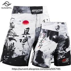 MMA Shorts Jiu Jitsu Muay Thai Pants Men's Fight Shorts Martial Arts BJJ Grappling Kickboxing Fighting Boxing Training Trunks