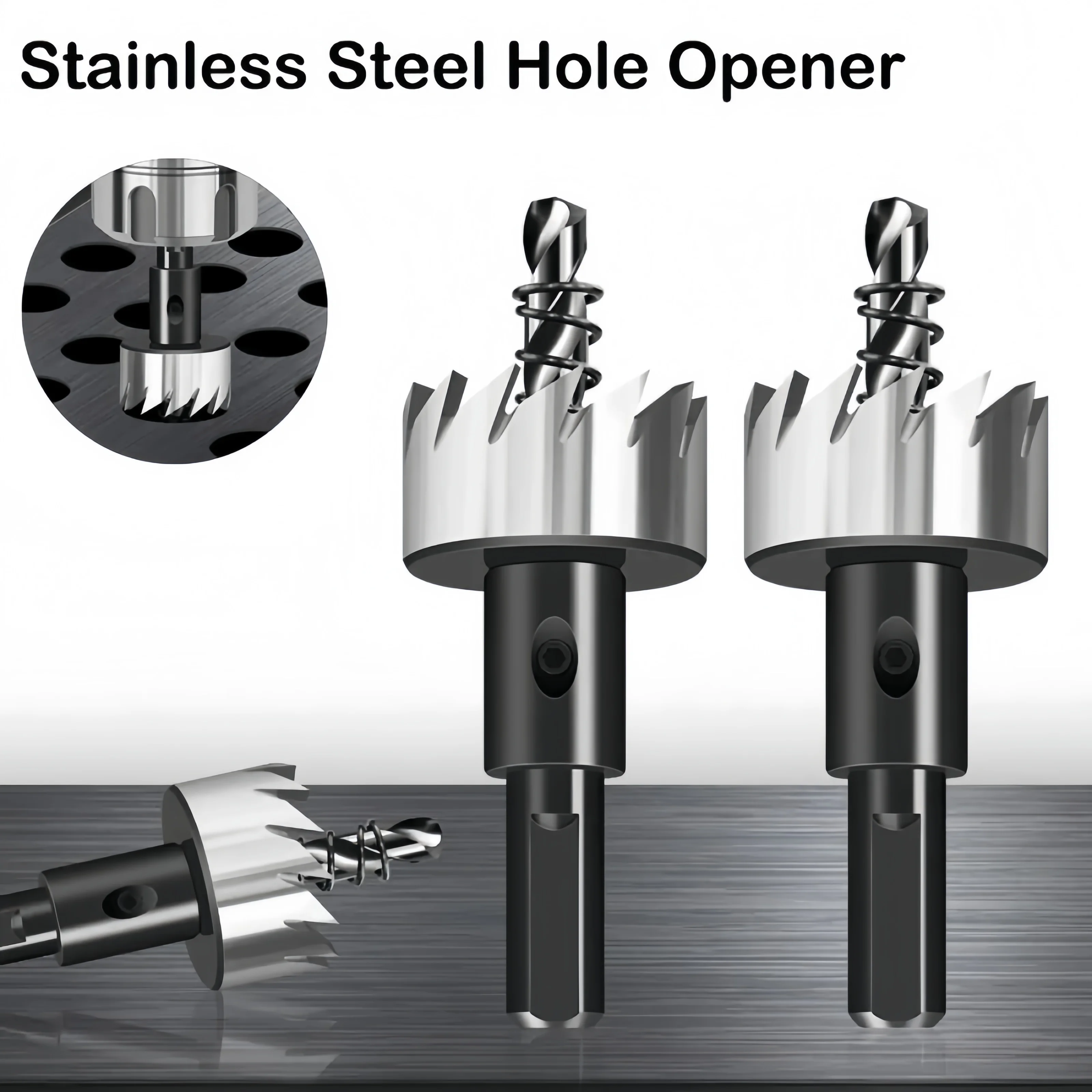 12-60 Mm Alloy Bits Higher Quality HSS Drill Bit High Speed Steel Hole Saw for Stainless Aluminum Alloy Steel Metal Drill Bits