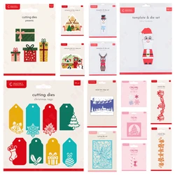 Christmas Candy Magical Nutcracker Presents and Treats Cut Dies DIY Craft Greeting Card Scrapbooking Photo Album Decoration Mold