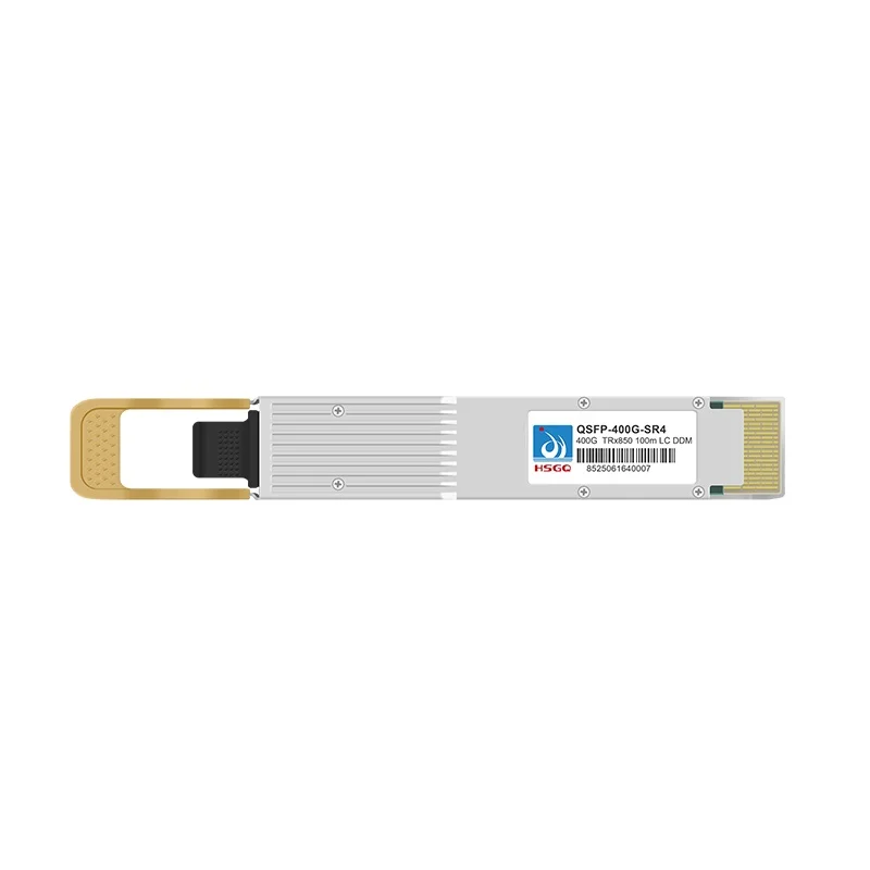 Dell Compatible 400GBASE-SR4.2 QSFP-DD PAM4 850nm 100m DOM MPO-12/UPC MMF Optical Transceiver Module, Breakout to 4 X 100G-SR1.2