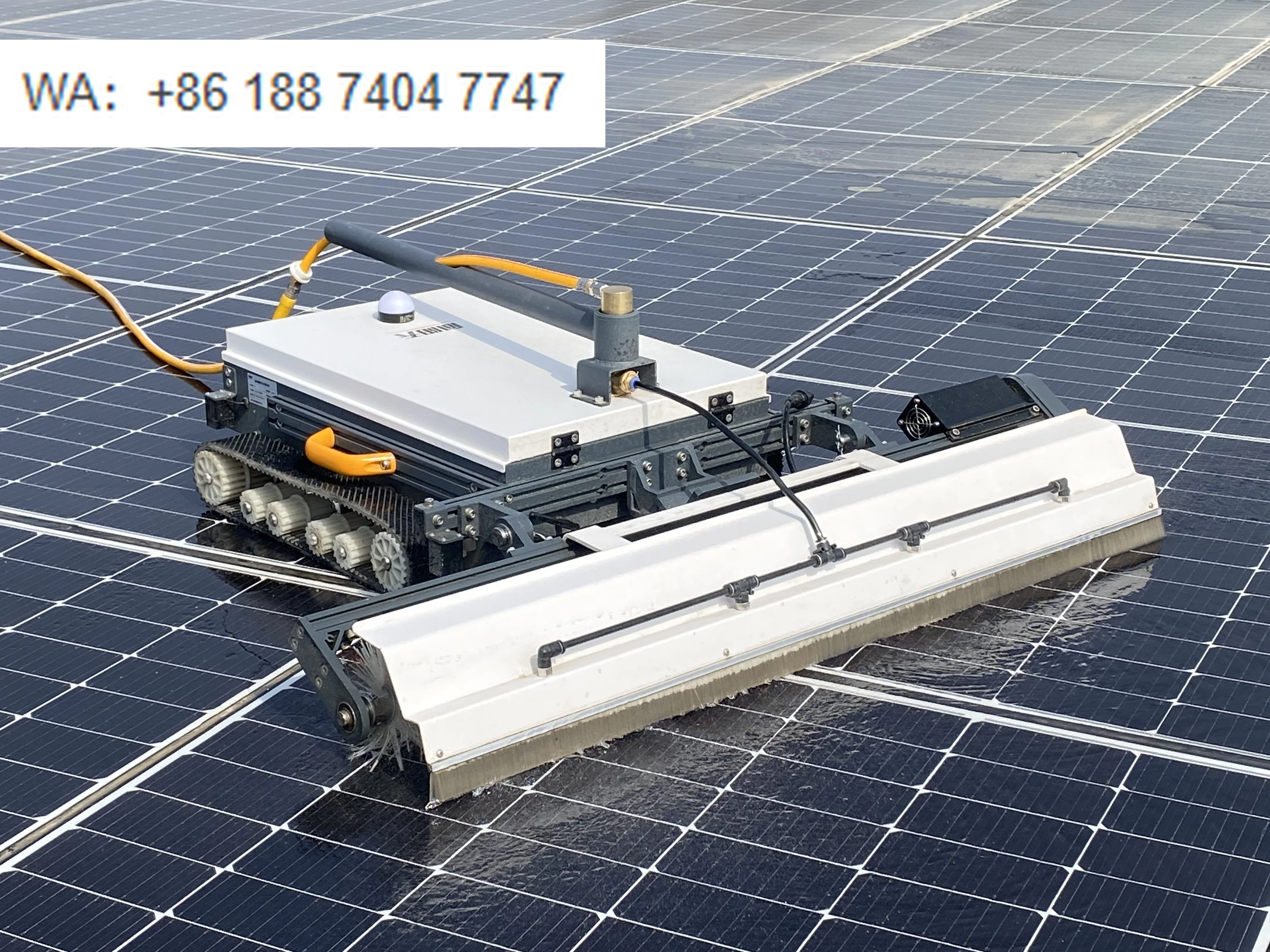 Solar Panel Cleaning Roof Washing Robot Automatic Pressure Washer Drones Drone Cleaner Solar Cleaning Machine