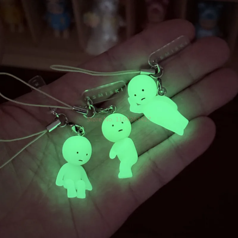 오리지널 스미스키 펜던트 시리즈 1 블라인드 박스 가챠 키체인 휴대폰 가방 펜던트 미니 피규어 인형 블라인드 박스 장난감 수집 선물