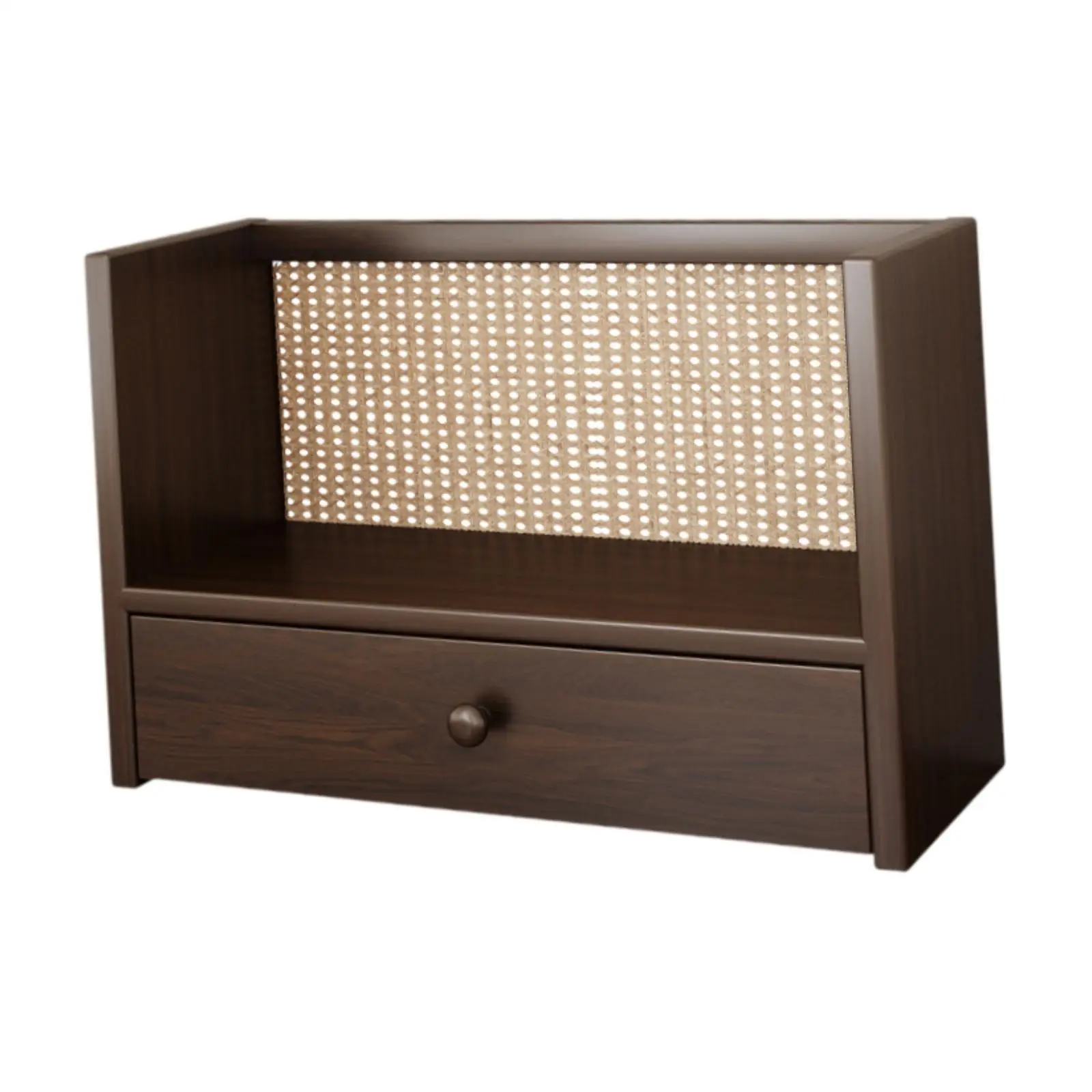 Desktop Storage Cabinet Sturdy Tea Drawer Storage Box Multipurpose Drawer Organizer for Vanity Makeup Cutlery Countertop Home