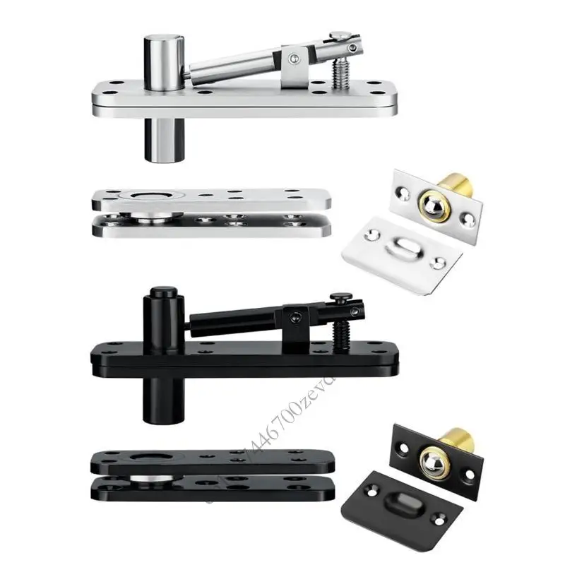 

Door Pivots Hinges Stainless Steel Concealed Door Hinge 360 Degree Rotation Invisible Pivots Door Hardware P9YB