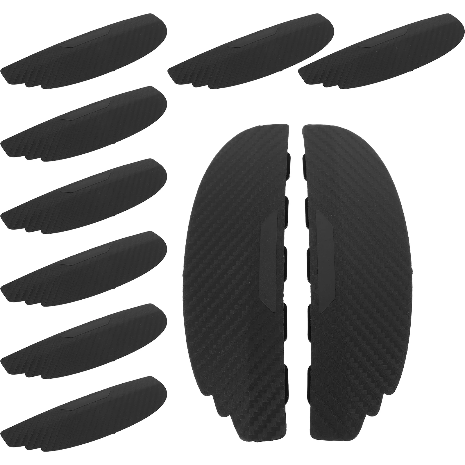 

10pcs Car Rain Eyebrow Side Mirror Guard Pvc Visor Reverse Rear View Cover Car Wing Mirror Protector Vehicle Side Cover