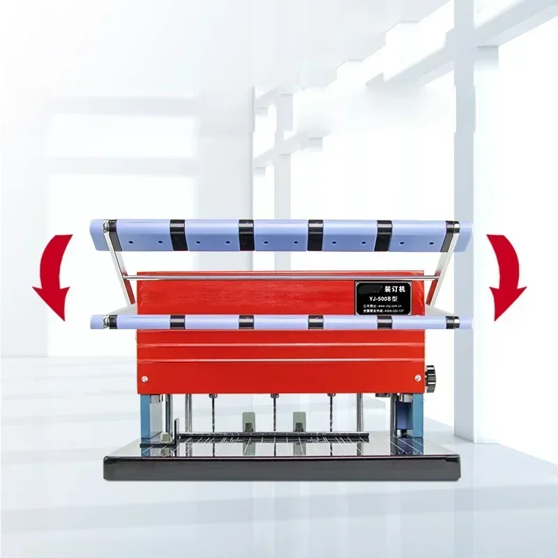 3-Hole Electric Binding Machine – Heavy-Duty, Quiet, Automatic Document Punching & Drilling Machine (Uses Twist Drill Bits)