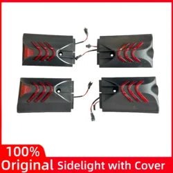 Original Sidelight with Cover for KUGOO KuKirin G3 Pro Electric Scooter Kugookirin Bottom Panel Front Rear Light Accessories
