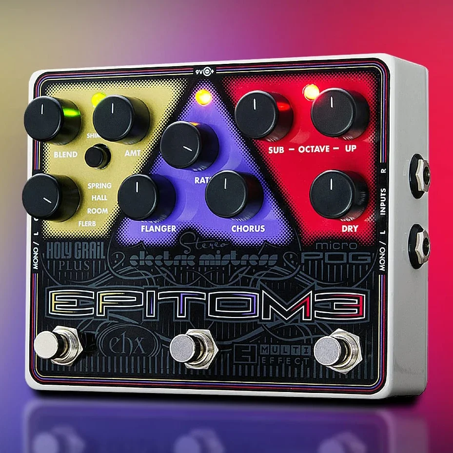 

EPITOME Chorus/Octave/Flanger/Phase Shift/Reverb & Delay Multiple Stompboxes