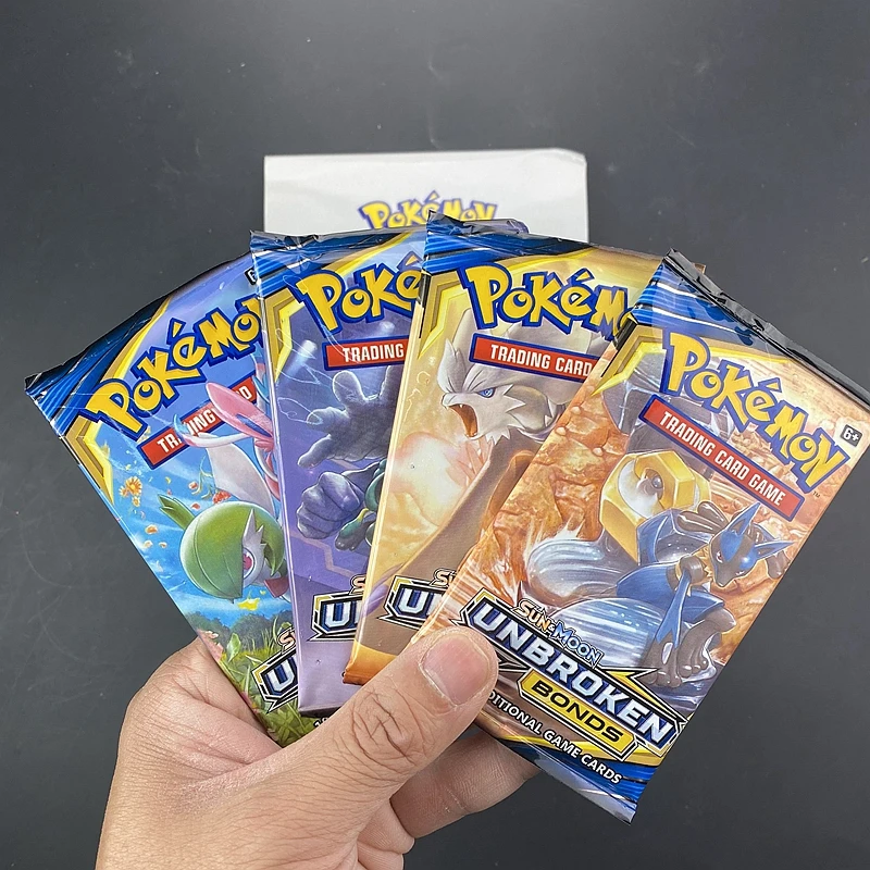 Cartas Colecionáveis Pokemon TCG, Invasão Carmesim, Espada e Escudo, Sol, Evoluções da Lua, Cartas Negociantes Inglês, Booster Box, 10 Pcs, 20Pcs