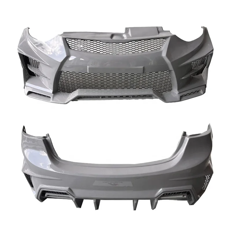 Auto Car Front Bumper Body Kits for Elantra 2012 2013 2014 2015 front and rear bumper with side skirt