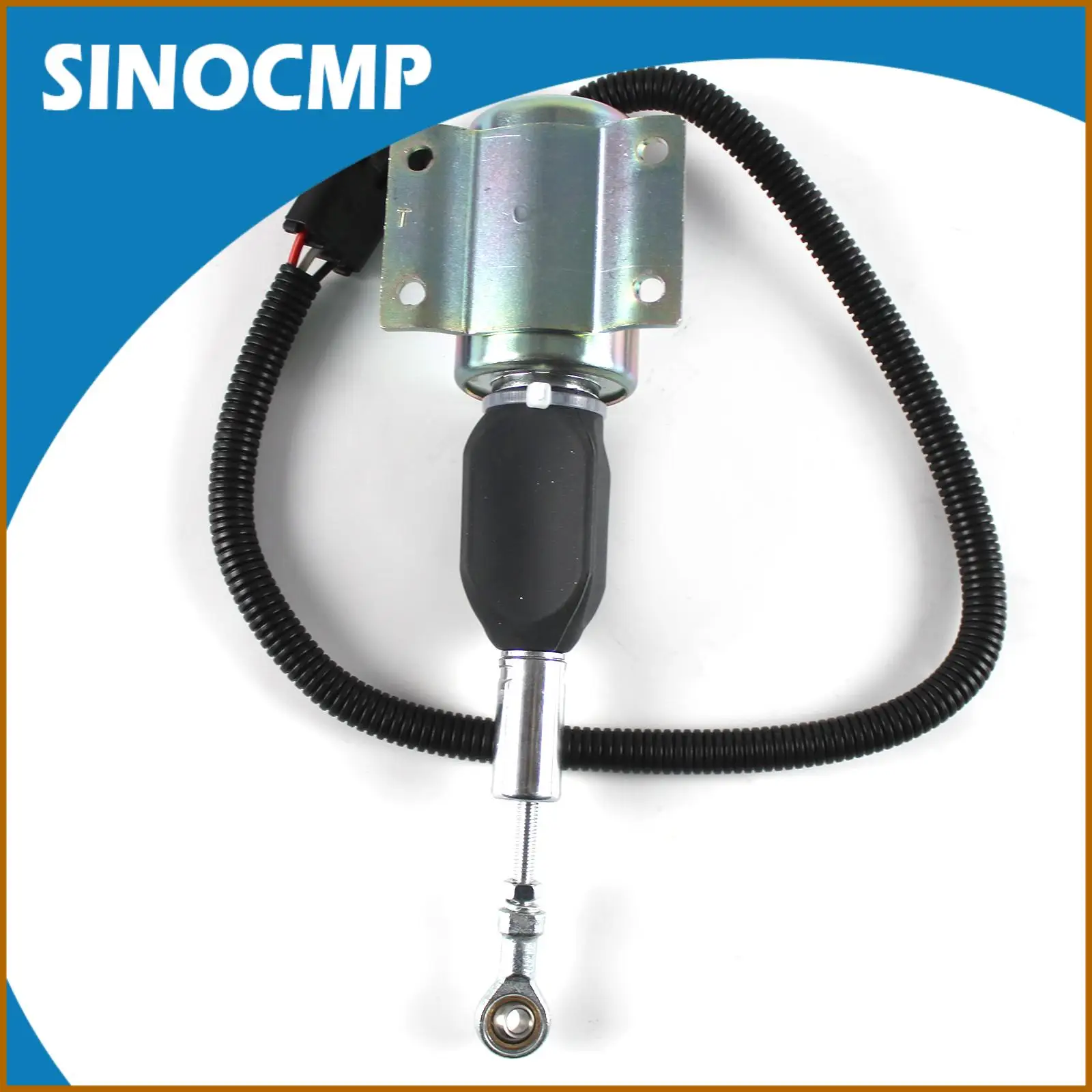 12 В сверхмощный запорный электромагнитный клапан для CUMMINS 3930235 SA-4348-12 6C 8,3 л промышленный дизельный двигатель 3 клеммы водонепроницаемый