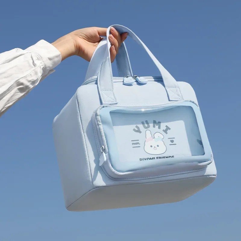 2025 Neues dickes Mittagessen, tragbar, für Kinder, Bento, Picknick im Freien, isolierte Lunchbox, grenzüberschreitender isolierter Eisbeutel – Detail 7