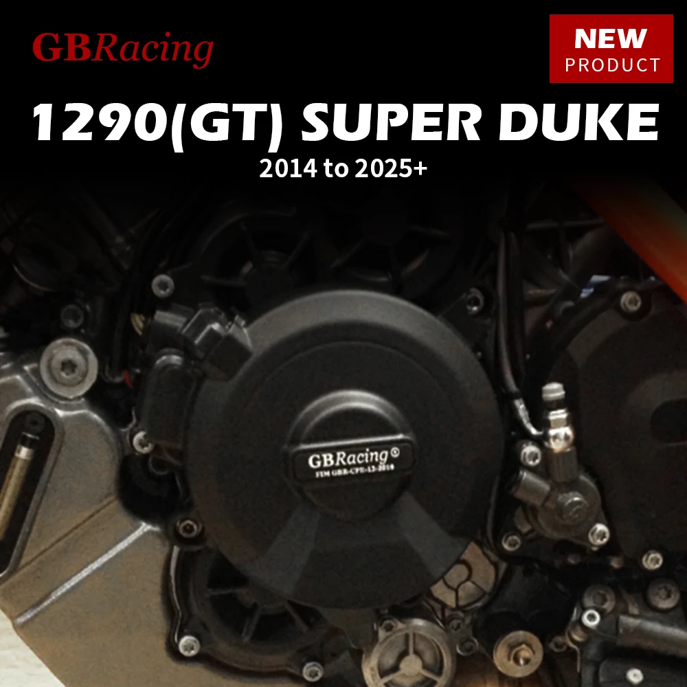 GB Racing For 1290 (R/GT) SUPER DUKE 2014 to 2025 Motorcycle Engine Protect Cover body & Frames Clutch Pulse Protection Cover